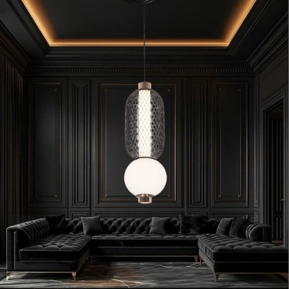 ĐÈN THẢ TRANG TRÍ (D150mm x H390mm) TH-0801