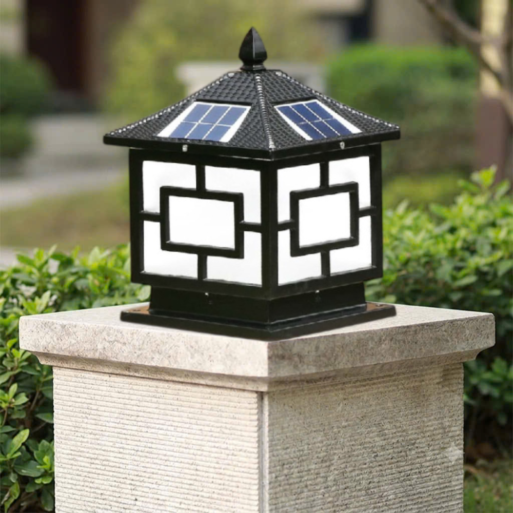 ĐÈN TRỤ CỔNG (D400mm x R400mm x H370mm) TD-10-18/400