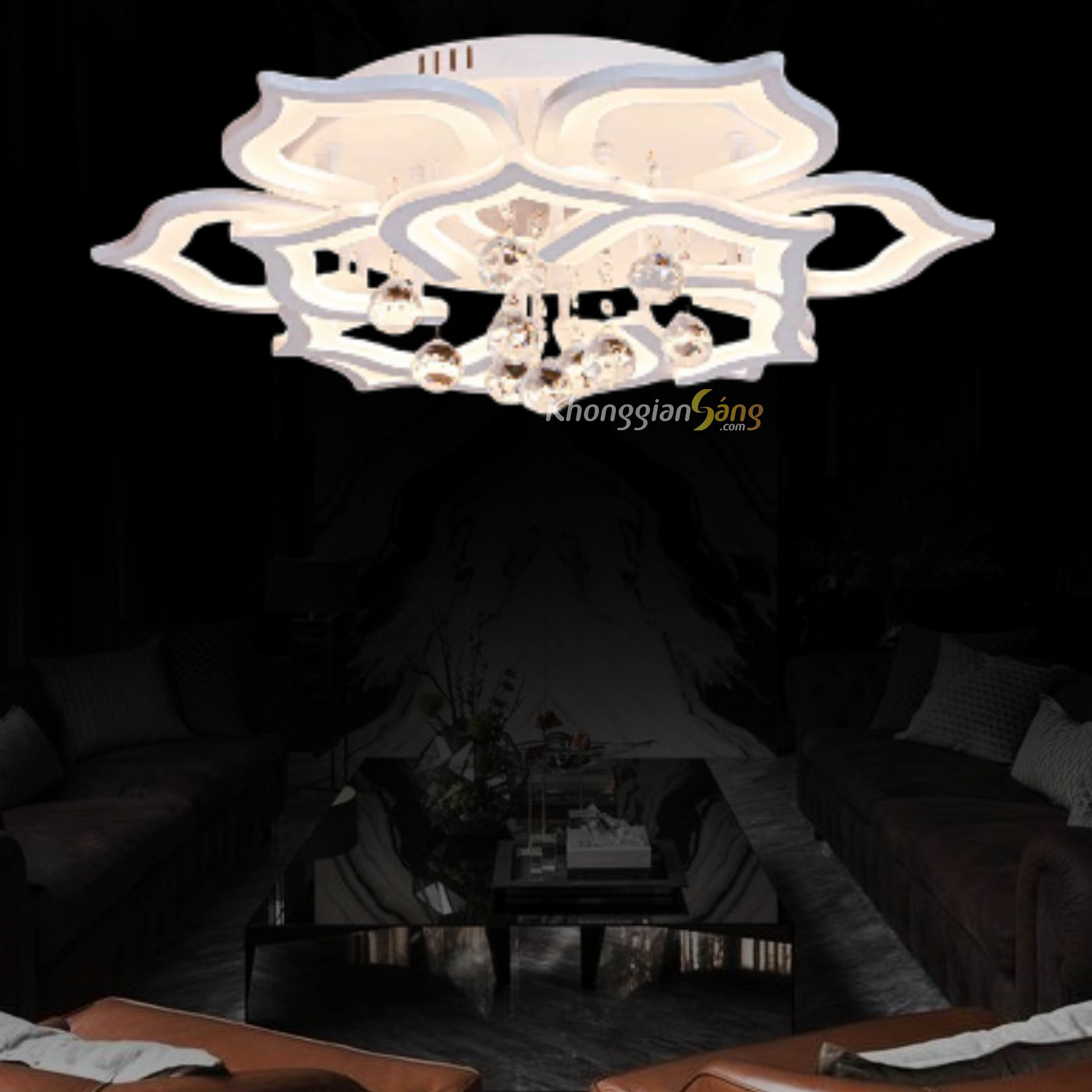 ĐÈN ỐP TRẦN (D700mm x H200mm) MO-9000/12