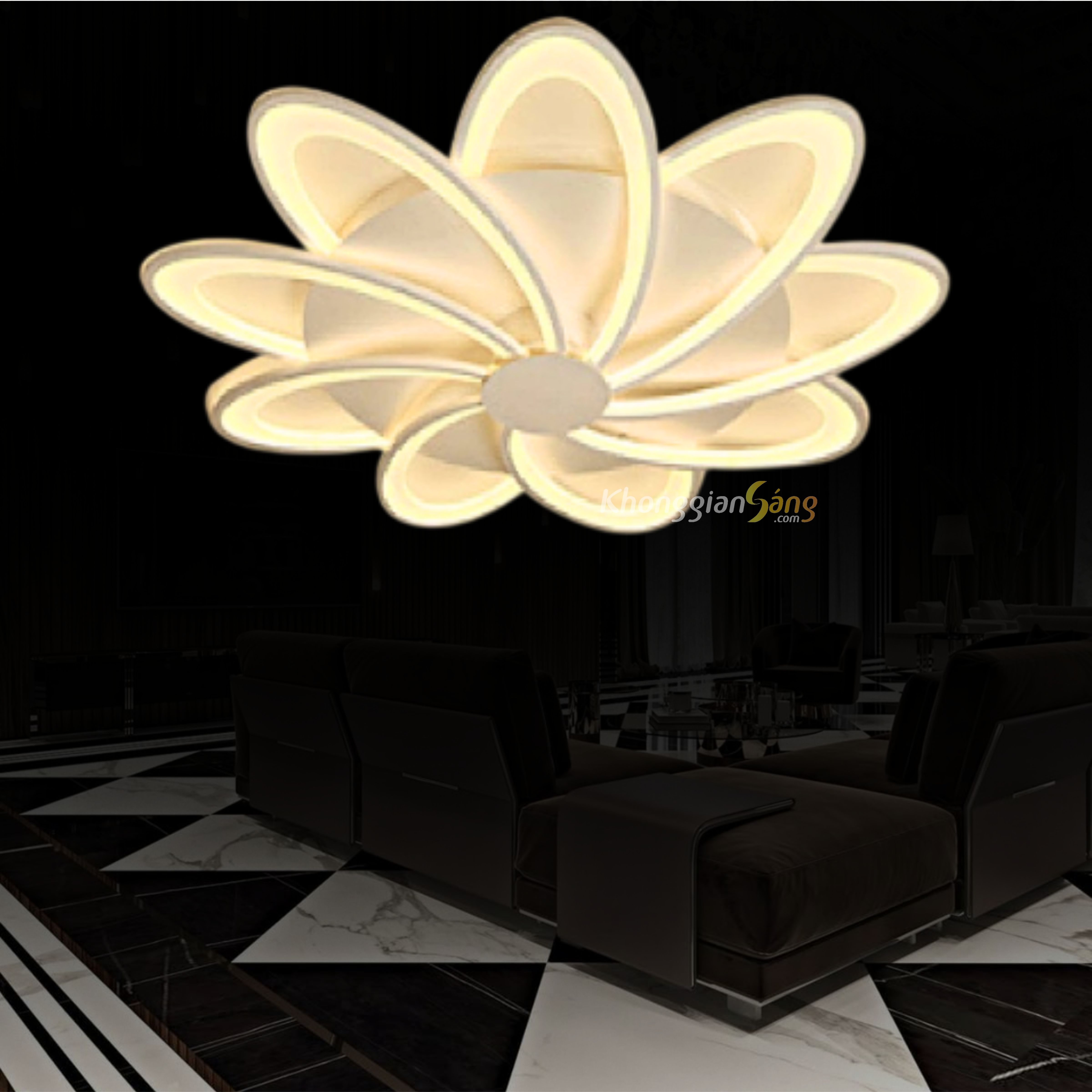 ĐÈN ỐP TRẦN (D800mm x H130mm) MO-919-20