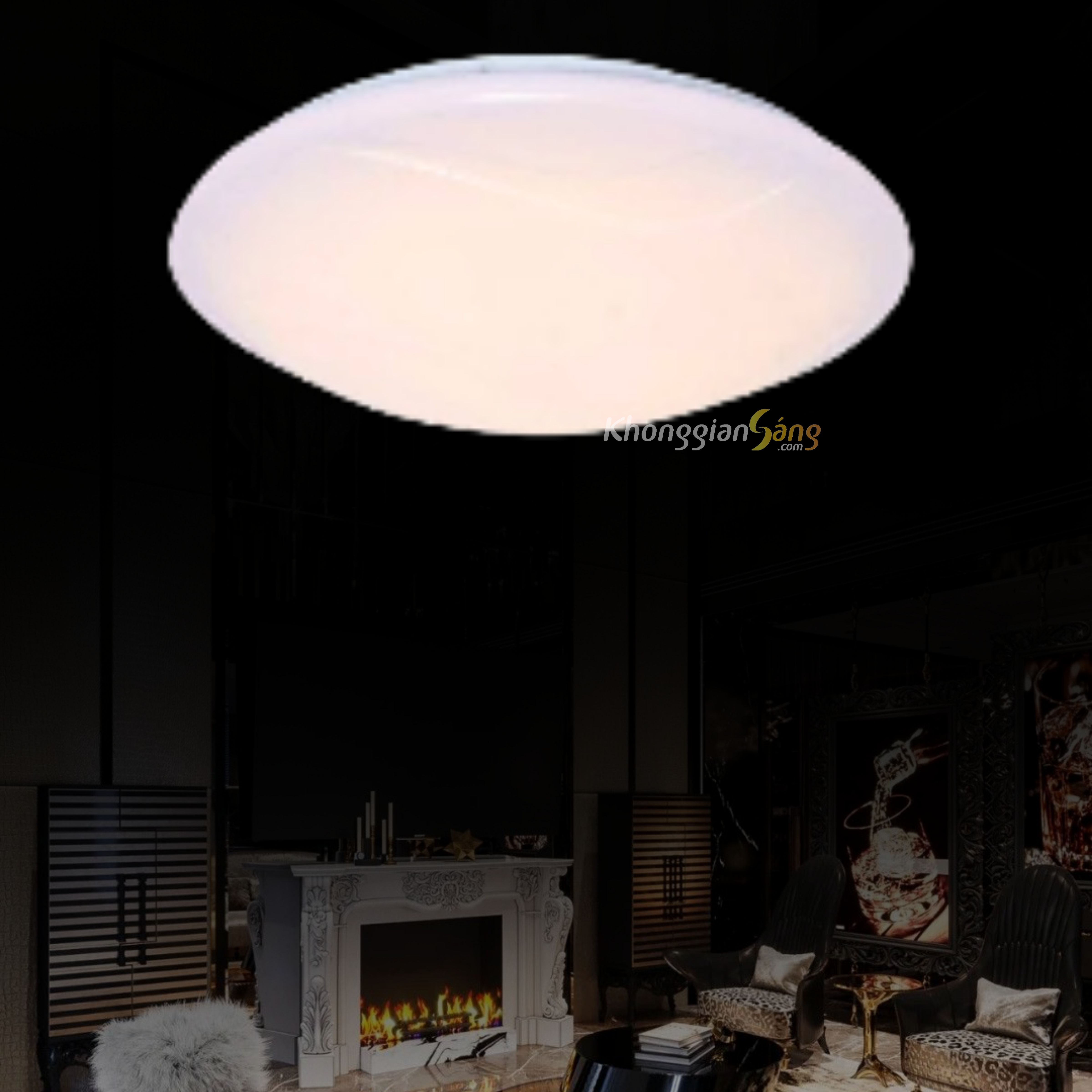 ĐÈN ỐP TRẦN (D350mm x H100mm) OP-03