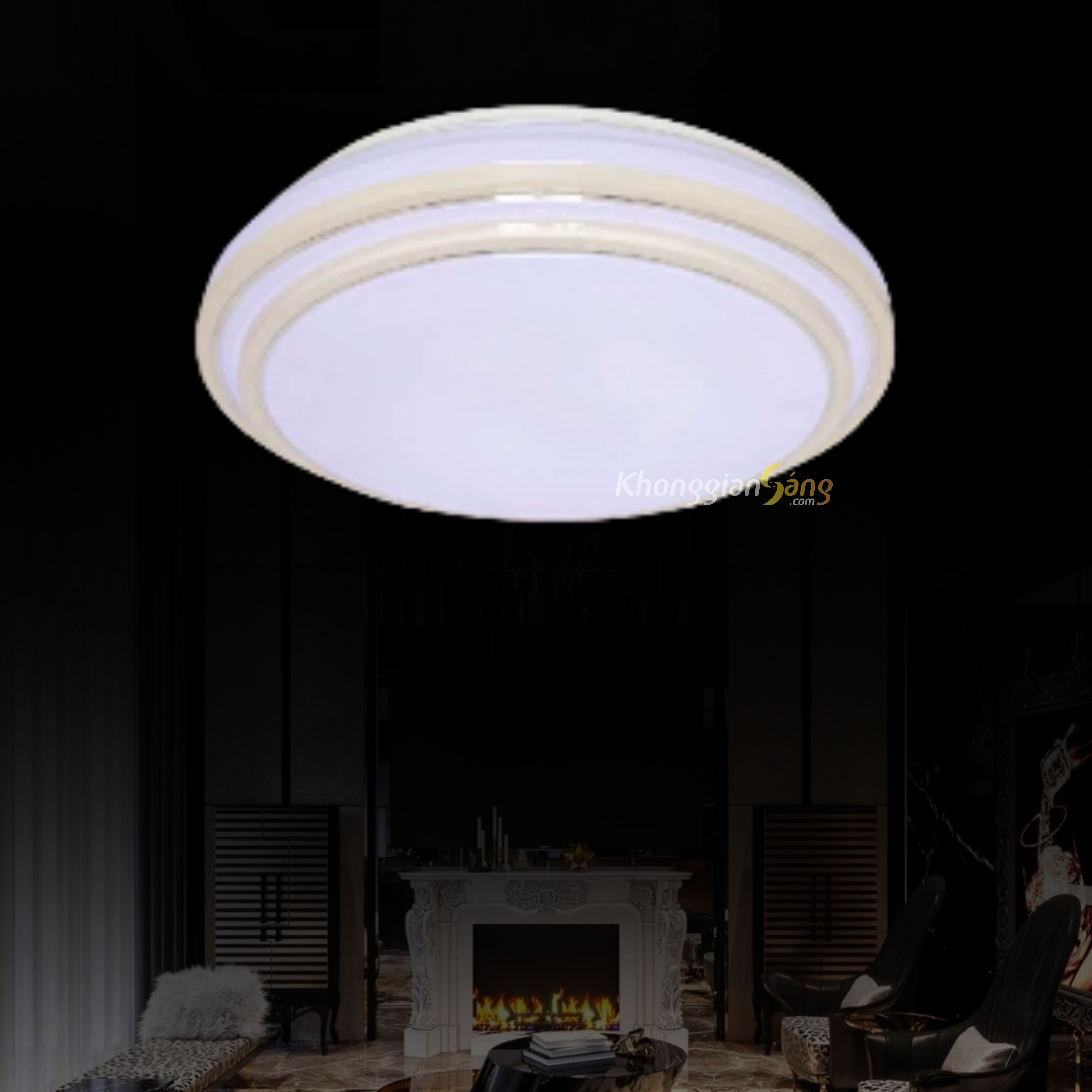 ĐÈN ỐP TRẦN (D570mm x R540mm) OP-04