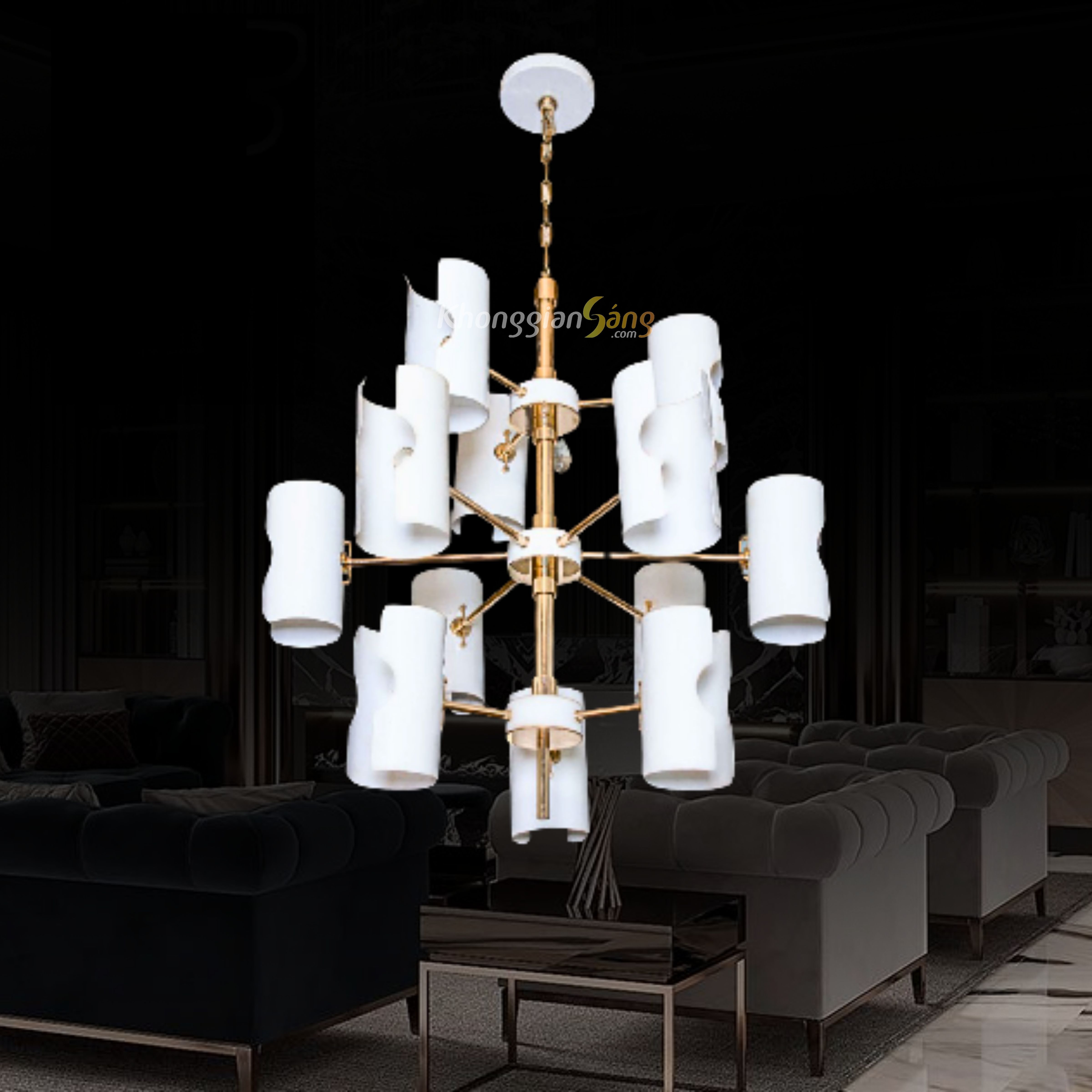 ĐÈN THẢ TRANG TRÍ (D700mm x H900mm) THCN 8006/12