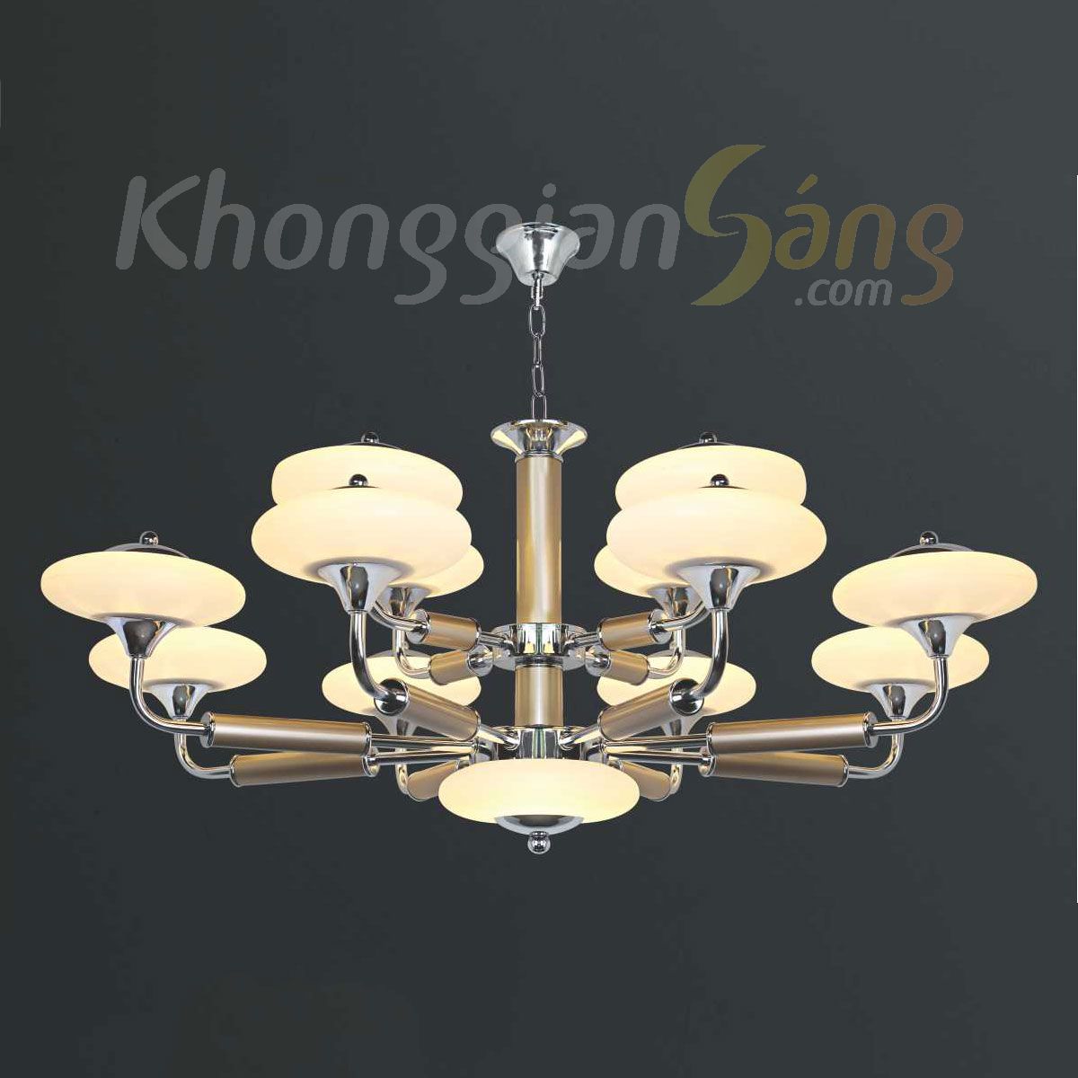 ĐÈN CHÙM LED (PHI 900mm x H400mm) KGC-145/12
