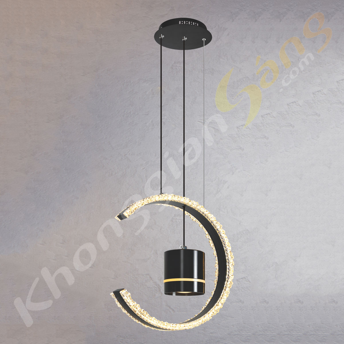 ĐÈN THẢ (PHI 280mm x H900mm) KGB-201