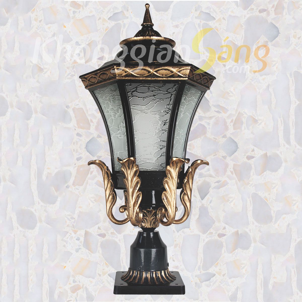 ĐÈN TRỤ CỔNG (PHI 230mm x H500mm) KGT-306