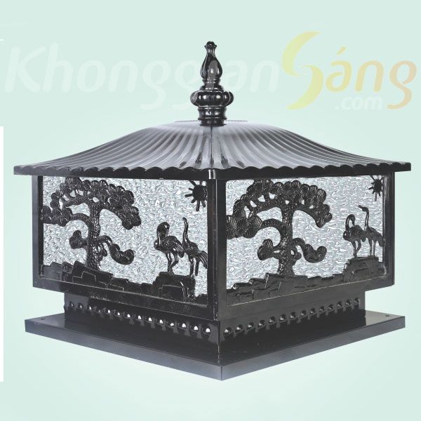ĐÈN TRỤ CỔNG (PHI 300mm x H420mm) KGT-324B