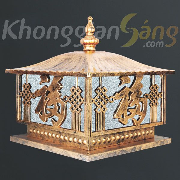 ĐÈN TRỤ CỔNG (PHI 400mm x H500mm) KGT-325C