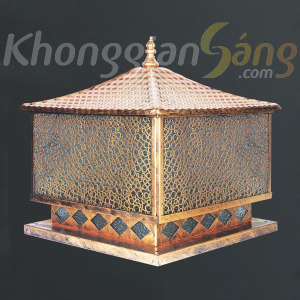ĐÈN TRỤ CỔNG (PHI 400mm x H440mm) KGT-329D