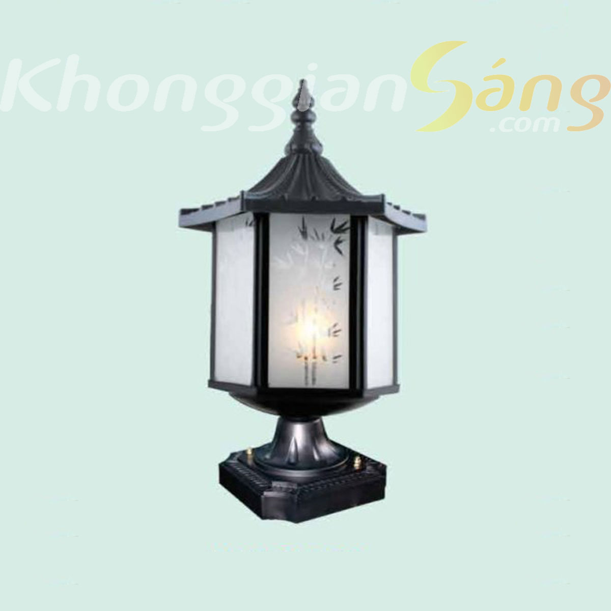 ĐÈN TRỤ CỔNG (PHI 230mm x H380mm) KGT-351B