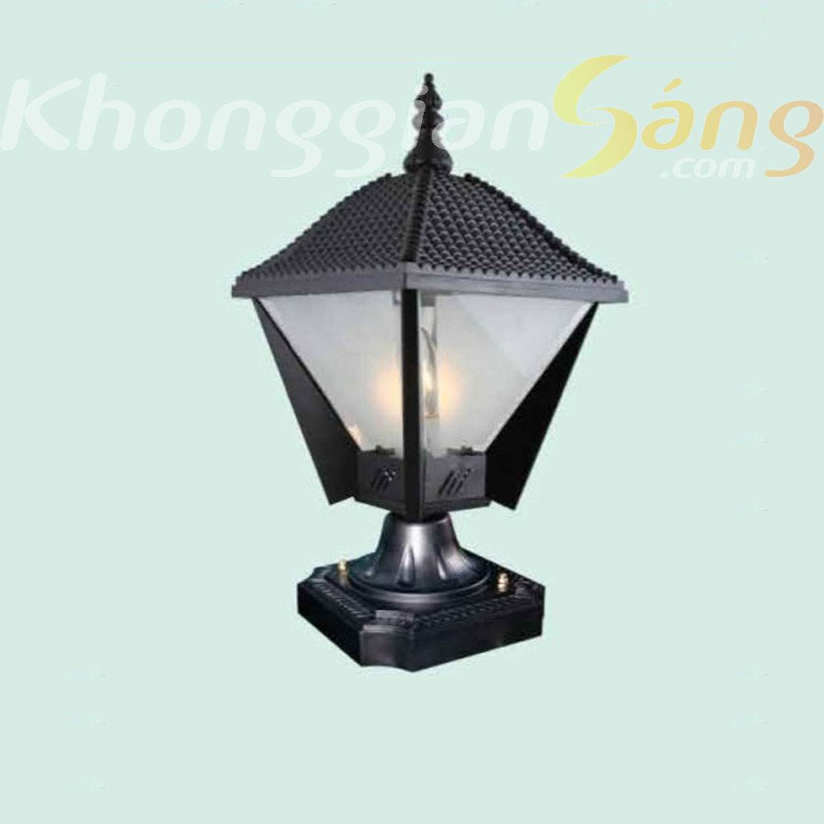 ĐÈN TRỤ CỔNG (PHI 200mm x H400mm) KGT-352B