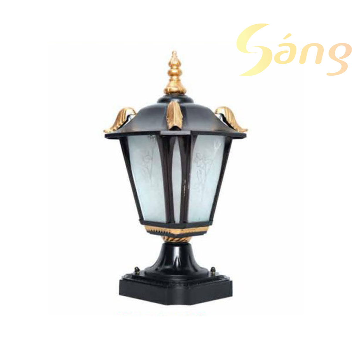 ĐÈN TRỤ CỔNG (PHI 160mm x H380mm) KGT-353B