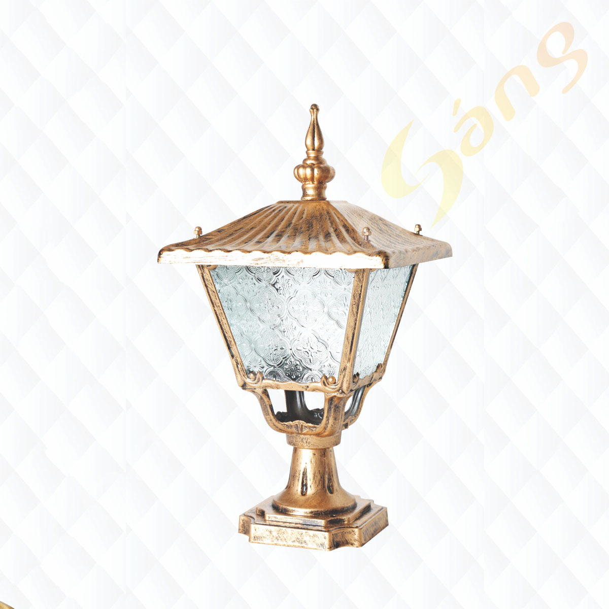 ĐÈN TRỤ CỔNG (PHI 300mm x H620mm) KGT-365C