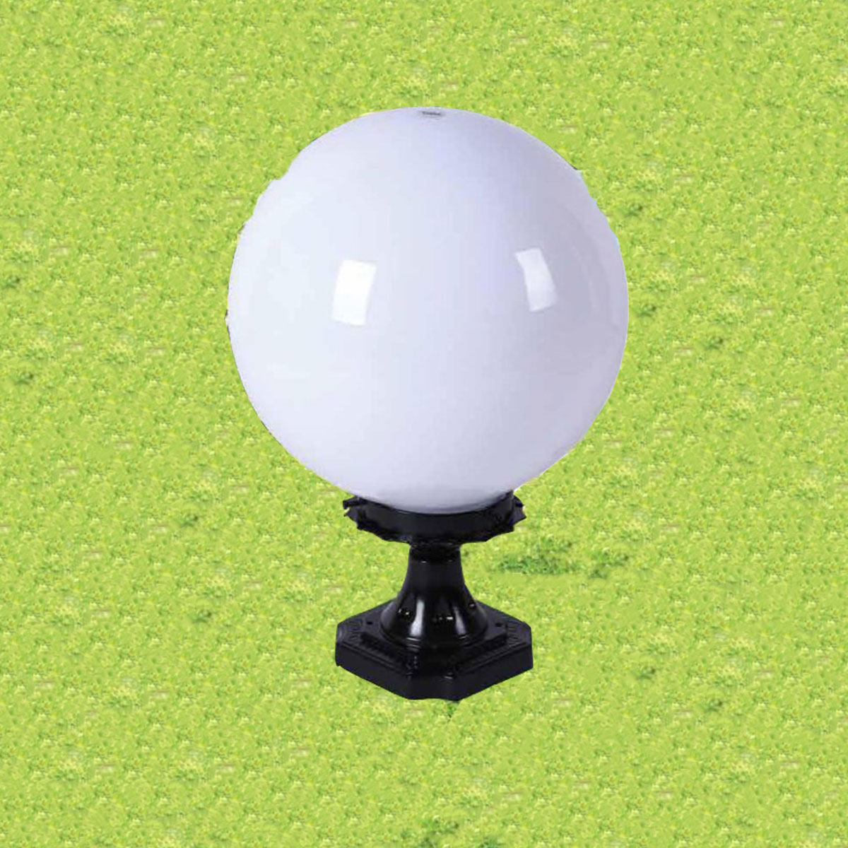 ĐÈN TRỤ CỔNG (PHI 300mm x H400mm) KGT-407C