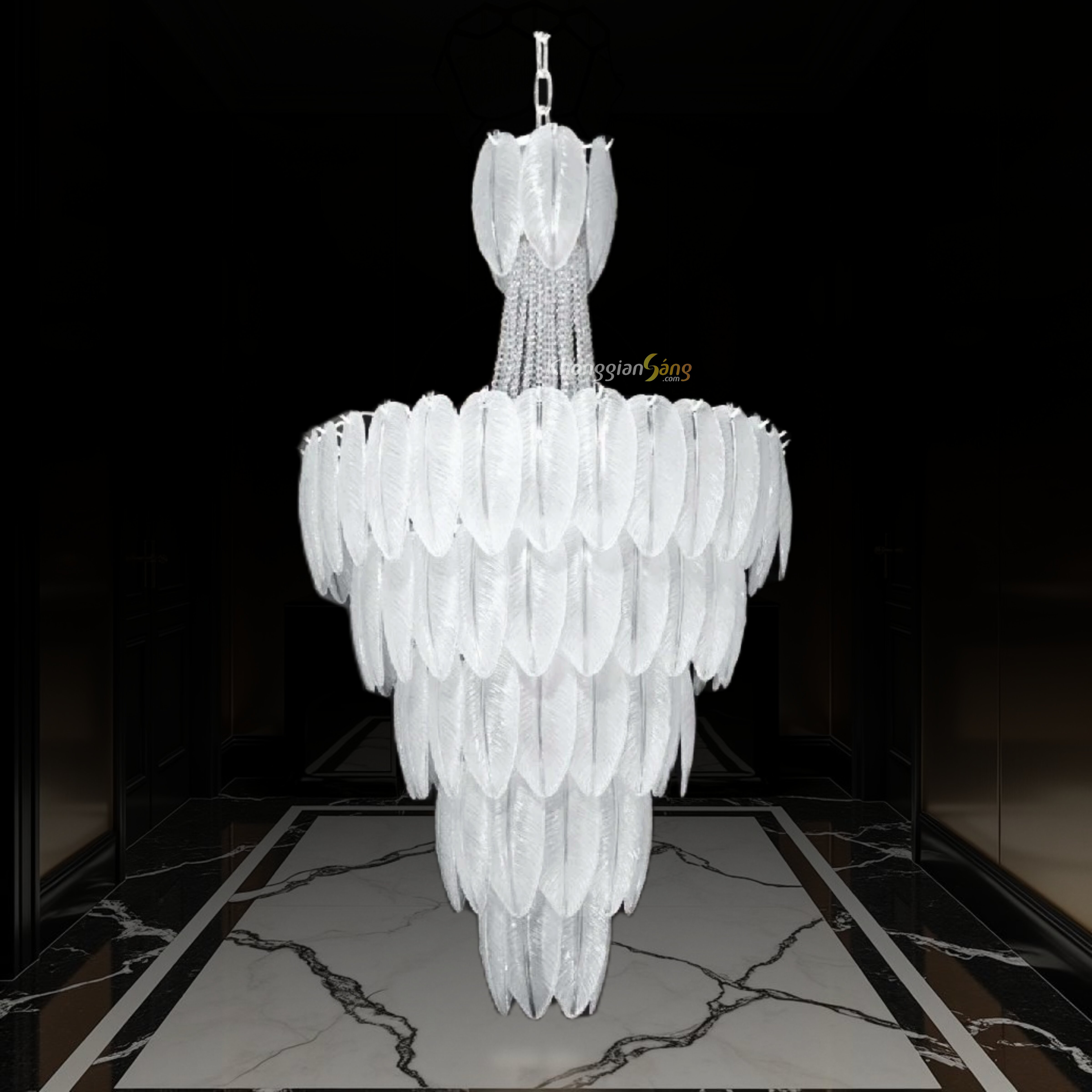 ĐÈN CHÙM THẢ (D600mm x H1000mm) TH-8548