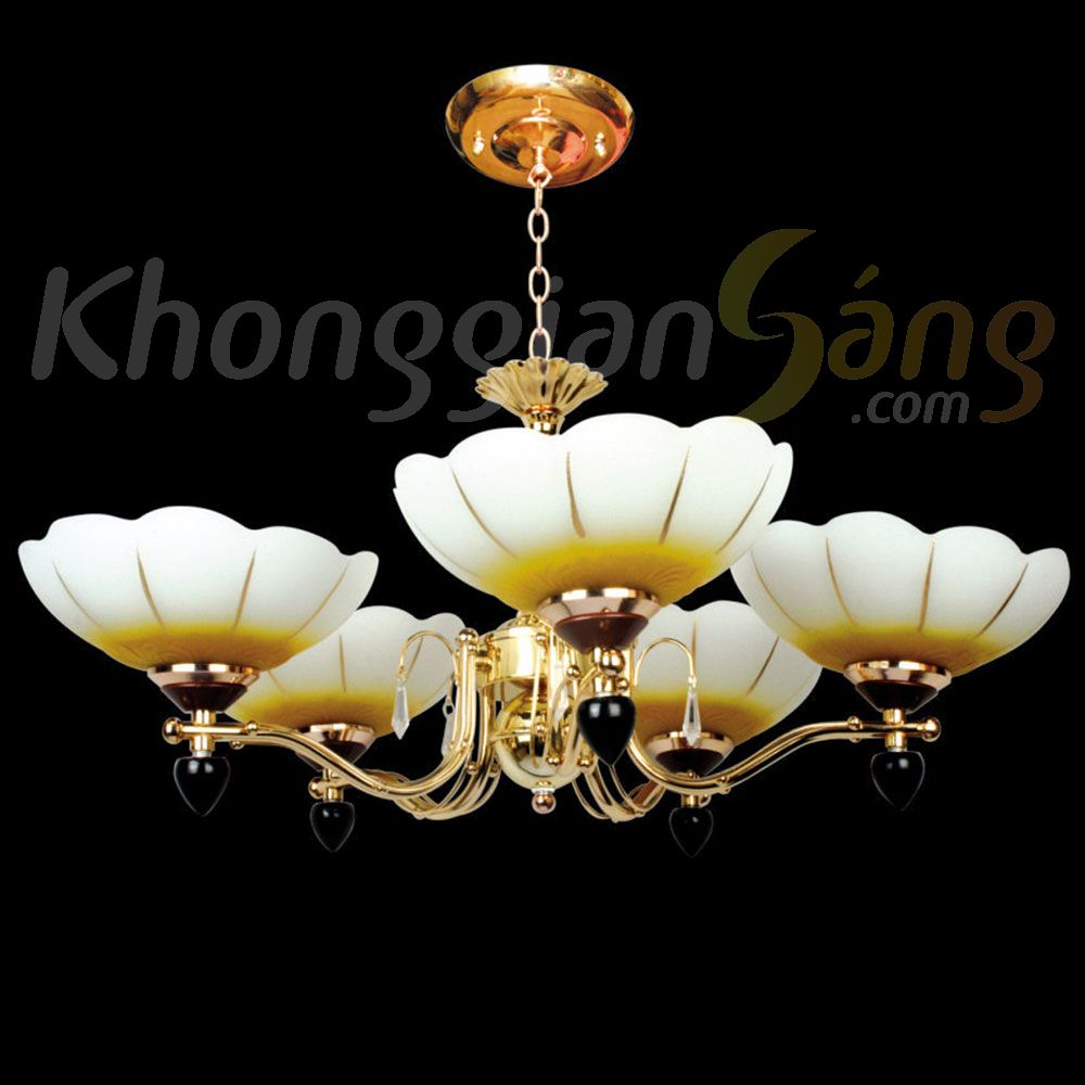 ĐÈN CHÙM CỔ ĐIỂN (PHI 500mm x H500mm) KGC-6211/5A