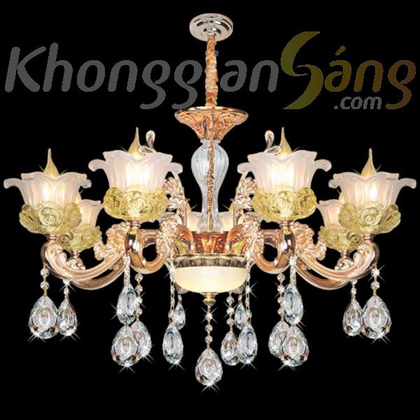 ĐÈN CHÙM NẾN (PHI 800mm x H400mm) KGC-9039/8