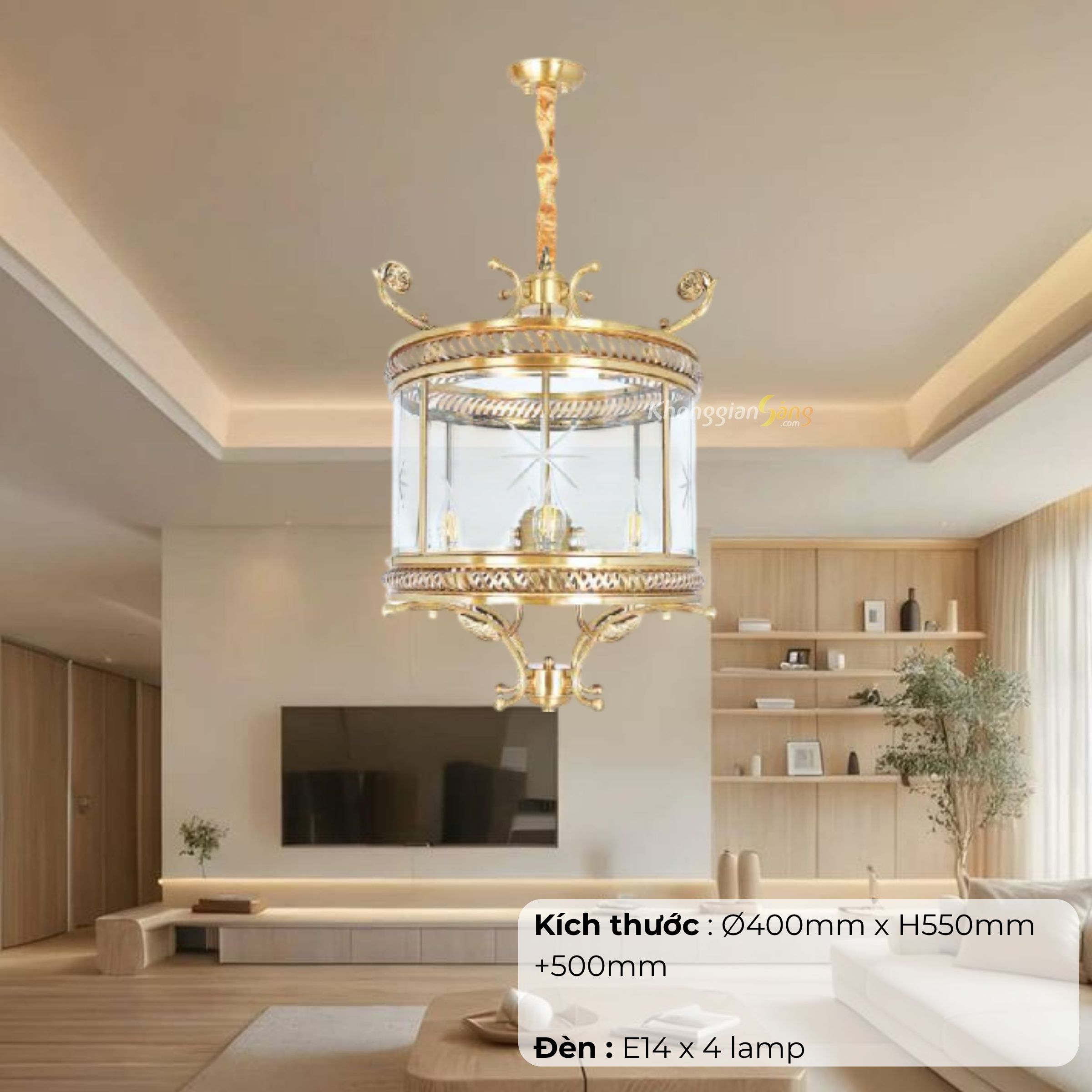 Xu Hướng Đèn Chùm Trang Trí Được Yêu Thích Hiện Nay